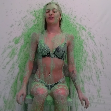 Slimed Models: New Slimed Model: Payton Gets Slimed Three Times!
