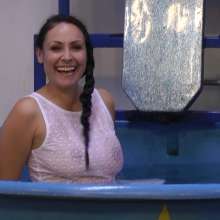 GungeTankBabes: New Scene--Sophia Delane Dunked in the Soakies Dress Test