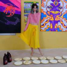 messyhot: Stevie Mae 18 Banana Cream Pie Mess (clothed)