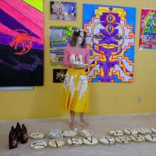 messyhot: Stevie Mae 18 Banana Cream Pie Mess (clothed)
