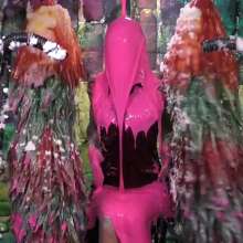 LiquidX: The Human Carwash: Verity in Red Sparkly Dress