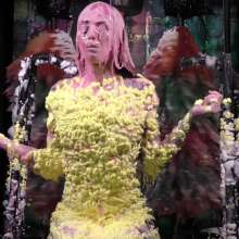 LiquidX: The Human Carwash: Verity in Red Sparkly Dress