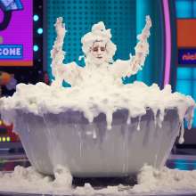 cadaio: Shaving cream pie slide recreation with bing!