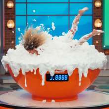 cadaio: Shaving cream pie slide recreation with bing!