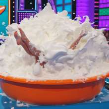 cadaio: Shaving cream pie slide recreation with bing!