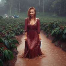 Wetmaxiskirts: AI Wetlook (some muddy): modern shirts/skirts/dresses