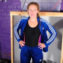 DungeonMasterOne: Blue Adidas Water Tanking for Purity