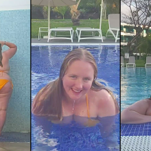 CheekyLuna: CheekyLuna's Around The Pool In Tenerife
