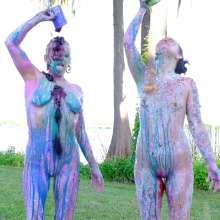 messyhot: Chikkin and Ari Cake by the Lake (not the Ocean)