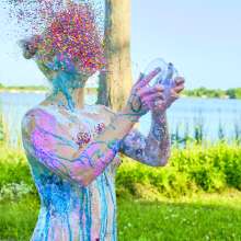 messyhot: Chikkin and Ari Cake by the Lake (not the Ocean)