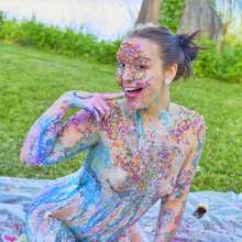 messyhot: Chikkin and Ari Cake by the Lake (not the Ocean)