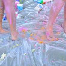 messyhot: Chikkin and Ari Cake by the Lake (not the Ocean)