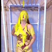 Chloe of PieroProductions: Chloe G In... Gunged in Lingerie