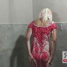 Ready2Wam Studio: Diana Gets Soaked After Playing Card With Monica