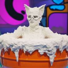 cadaio: Shaving cream pie slide recreation with bing!