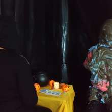 AngieWAM: Halloween Special: the Witch Reads Angie's Messy Future