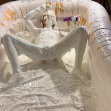 RevSlymsford: Kaydens Totally Covers Herself + Wanks In Marshmallow Fluff