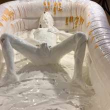 RevSlymsford: Kaydens Totally Covers Herself + Wanks In Marshmallow Fluff