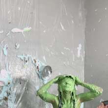 Miss Nicole: Larzstord Strips Down and Does Head Dunking and SlimePies