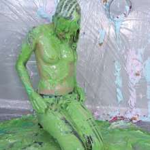 Miss Nicole: Larzstord Strips Down and Does Head Dunking and SlimePies