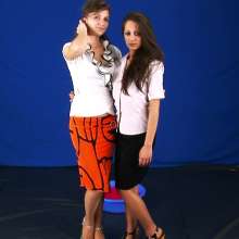 Lara_eurowam: Laura and Szende Are Back for Another Slime Video-T600c2