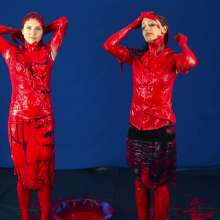 Lara_eurowam: Laura and Szende Are Back for Another Slime Video-T600c2