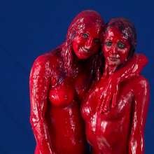 Lara_eurowam: Laura and Szende Are Back for Another Slime Video-T600c2