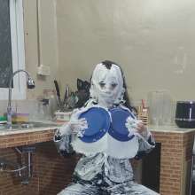 Ready2Wam Studio: Monica Gets Hot in Leather Tons Of Pies And Slime Part 2