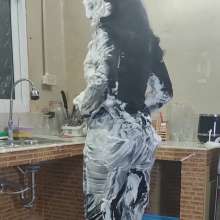 Ready2Wam Studio: Monica Gets Hot in Leather Tons Of Pies And Slime Part 2