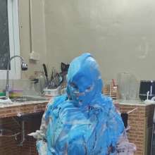Ready2Wam Studio: Monica Gets Hot in Leather Tons Of Pies And Slime Part 2