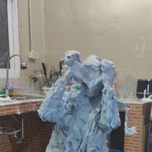 Ready2Wam Studio: Monica Gets Hot in Leather Tons Of Pies And Slime Part 2