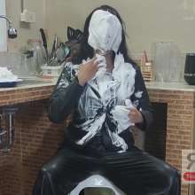 Ready2Wam Studio: Monica Gets Hot in Leather Tons Of Pies And Slime Part 2