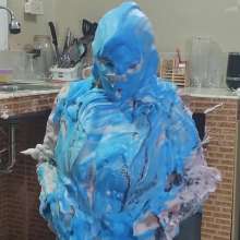 Ready2Wam Studio: Monica Gets Hot in Leather Tons Of Pies And Slime Part 2