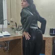 Ready2Wam Studio: Monica Gets Hot in Leather Tons Of Pies And Slime Part 2