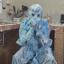 Ready2Wam Studio: Monica Gets Hot in Leather Tons Of Pies And Slime Part 2