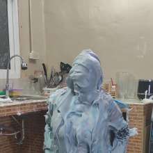 Ready2Wam Studio: Monica Gets Hot in Leather Tons Of Pies And Slime Part 2