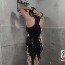 Ready2Wam Studio: Monica Gets Wet After Trick Or Mess