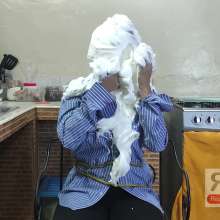 Ready2Wam Studio: Monica's Crazy Fan Infiltrates in Her Kitchen