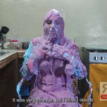 Ready2Wam Studio: Monica's Crazy Fan Infiltrates in Her Kitchen