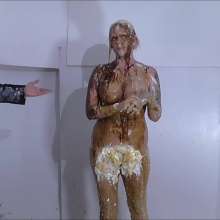 RevSlymsford: Louise Lee's Messy Sploshing Trashing Concludes... Naked