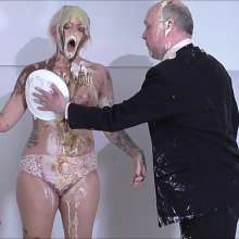 RevSlymsford: Louise Lee's Messy Sploshing Trashing Concludes... Naked