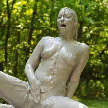 dlodoski: Brittany Enjoys Fun in the Mud Tub--Photos