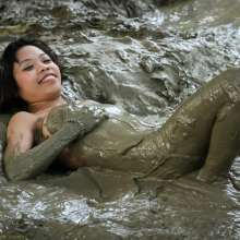 dlodoski: Melissa, Beautiful Topless Mud Glamour--Photos