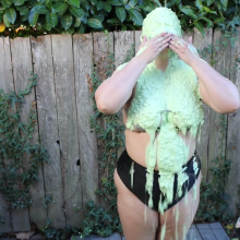 Slimed Models: We Slimed Another Playmate of the Month!