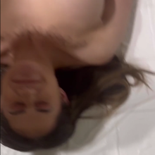 Slimed Models: Topless Ana Pied on Her Back