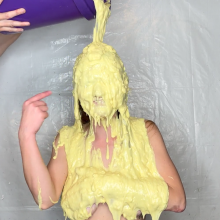 Slimed Models: Eliza Vs. Drew: Co-Ed WAM With Unknown Outcome