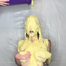 Slimed Models: Eliza Vs. Drew: Co-Ed WAM With Unknown Outcome