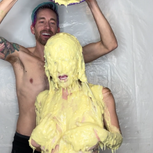 Slimed Models: Eliza Vs. Drew: Co-Ed WAM With Unknown Outcome