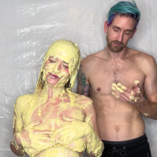 Slimed Models: Eliza Vs. Drew: Co-Ed WAM With Unknown Outcome