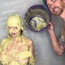 Slimed Models: Eliza Vs. Drew: Co-Ed WAM With Unknown Outcome